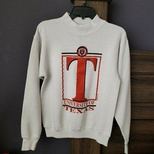 Vintage university of Texas Longsleeve Sweatshirt Pullover Sweater Size US M